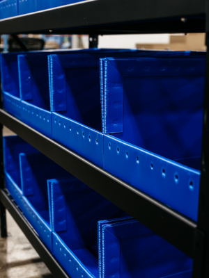 Plastic Corrugated Storage Bins